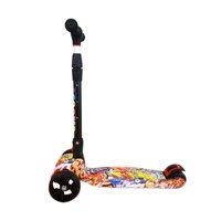 Puntostore - Scooter Aluminio 4 Ruedas Led Diseño - Ps