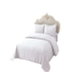 thumbnail image 1 of Quilt Cubrecama De Verano King Con Pompon Color Blanco, 1 of 4