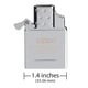 thumbnail image 2 of Encendedor de butano con inserto Zippo 65826, linterna individual, cromada, 2 of 5