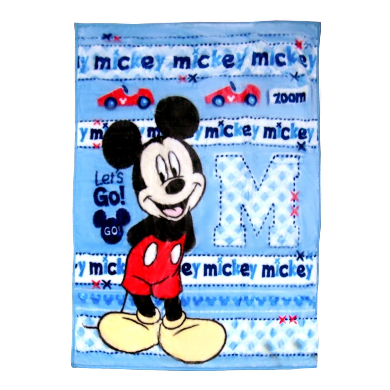 Disney - Cobertor De Cuna Mickey Celeste