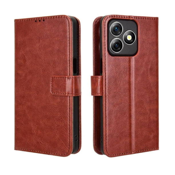 Funda tipo libro para Ulefone Note 18 Ultra, cartera todo‑en‑uno, funda multifuncional con tarjetero y correa de muñeca desmontable