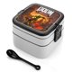 thumbnail image 1 of Doom Eternal Fiambrera de Doble Capa, Contenedor de Almuerzo Portátil Apilable, Almacenamiento de Alimentos Hermético a Prueba de Fugas, 1000ml, 1 of 6