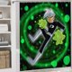 thumbnail image 5 of Danny Phantom-theme 4-Piece Shower Curtain Set with Rugs, Waterproof Bathroom Decor Set Includes Bath Mat, U-Shaped Rug, Toilet Lid Cover and Curtain with Hooks, 5 of 6