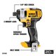 thumbnail image 3 of Kit combinado de taladros inalámbricos DEWALT 20V MAX, 4 herramientas DCK466D2, 3 of 9
