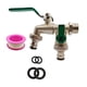 thumbnail image 5 of Divisor De Manguera De Jardín De 2 Vías Con Conector De Manguera De Latón De Doble Salida Para Grifo De Agua, 5 of 5