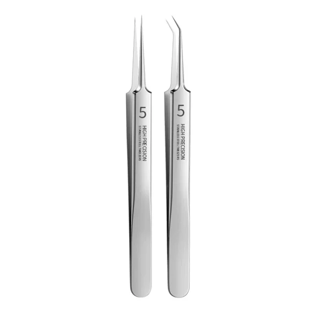 German Ultra-fine No. 5 Cell Pimples Blackhead Clip Tweezers Beauty Face Health Salon Special blackhead remover Acne Needle Tool