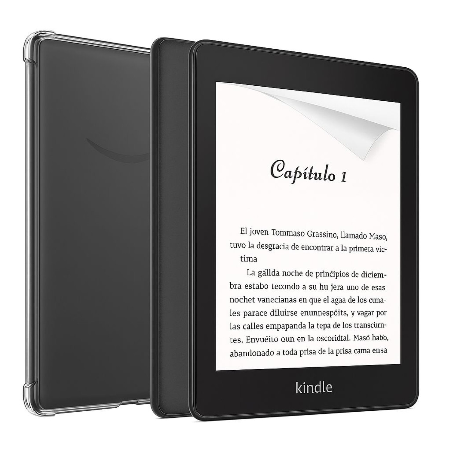Mar Cases - Funda Transparente Para Kindle 11Th Gen 2022 Release + Mica