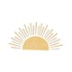 thumbnail image 1 of Adhesivo De Pared De Medio Sol, Pegatinas De Pared De Sol Para Fondo, Sala De Estar, Hogar, 1 of 5
