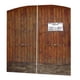 thumbnail image 5 of 2 Paneles Impresión Digital Con Aislamiento Térmico Cortinas 3D Vintage Puerta De Madera, 5 of 5