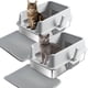 thumbnail image 1 of Caja de arena Olacat XL 58 cm x 37 cm Acero inoxidable, 1 of 8