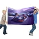 thumbnail image 2 of Auto de Carreras Bandera impresa con temática, regalo perfecto para fanáticos, amigos y familiares, y adecuada para actividades al aire libre e interiores, decoraciones de fiesta. 120*180CM, 2 of 6
