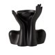 thumbnail image 1 of Jarrón De Cerámica, Macetero De Mesa Artístico Para Sala De Estar, Arreglo Floral, Cocina, Cara De Soporte Negra, 1 of 6