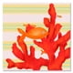 thumbnail image 1 of Cuadro decorativo Oopsy Daisy de peces coral rojo en lienzo 25 x 25 cm, 1 of 1