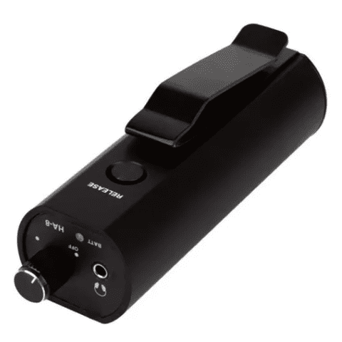 Amplificador De Audífonos In-Ear Ha8 Alctron Color Negro