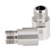 thumbnail image 2 of 1 Par Adaptador De Espaciadores De Pedal Extensor De Pedal De Bicicleta Izquierdo Derecho Plateado 20 Mm, 2 of 5