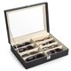 thumbnail image 1 of Organizador de gafas de sol CO-Z Leather para mujer y hombre, 1 of 8
