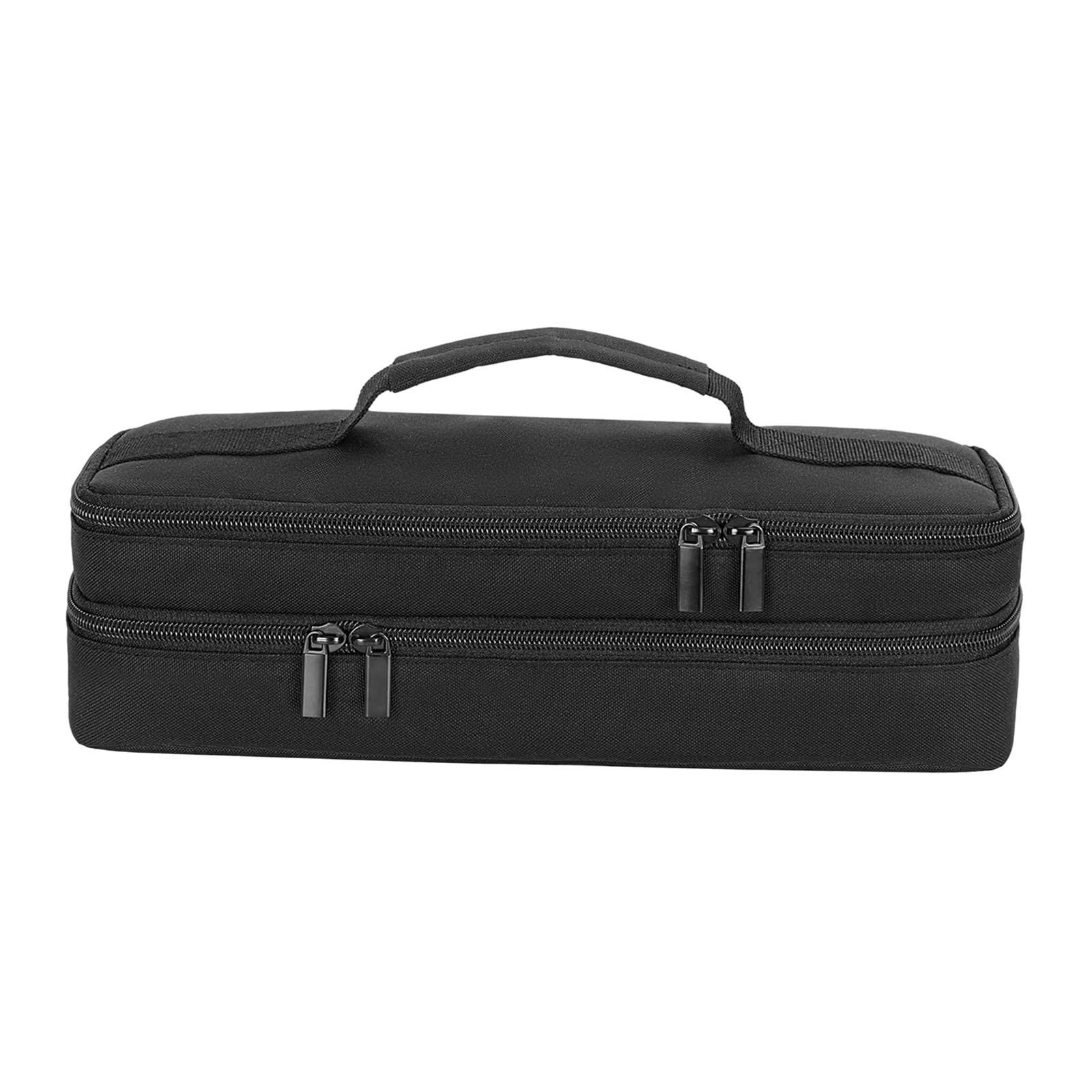 Magideal - Bolsa De Almacenamiento Para Impresora, Estuche Organizador, Bolso Portátil Multifuncional De Gran Capacidad Para Bolígrafos Con Cable Usb Para Viajes