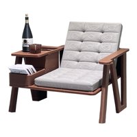 Bothyi - Sillón De Casa De Muñecas En Miniatura, Mesa Auxiliar, Accesorios, Decoración, Silla De Lectura, Escala 1:12