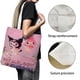 thumbnail image 3 of My Melody Bolso de tela con estampado de lienzo para mujer, bolsa de compras reutilizable y estética, con cremallera interior, regalo para mujer,40*45cm., 3 of 6