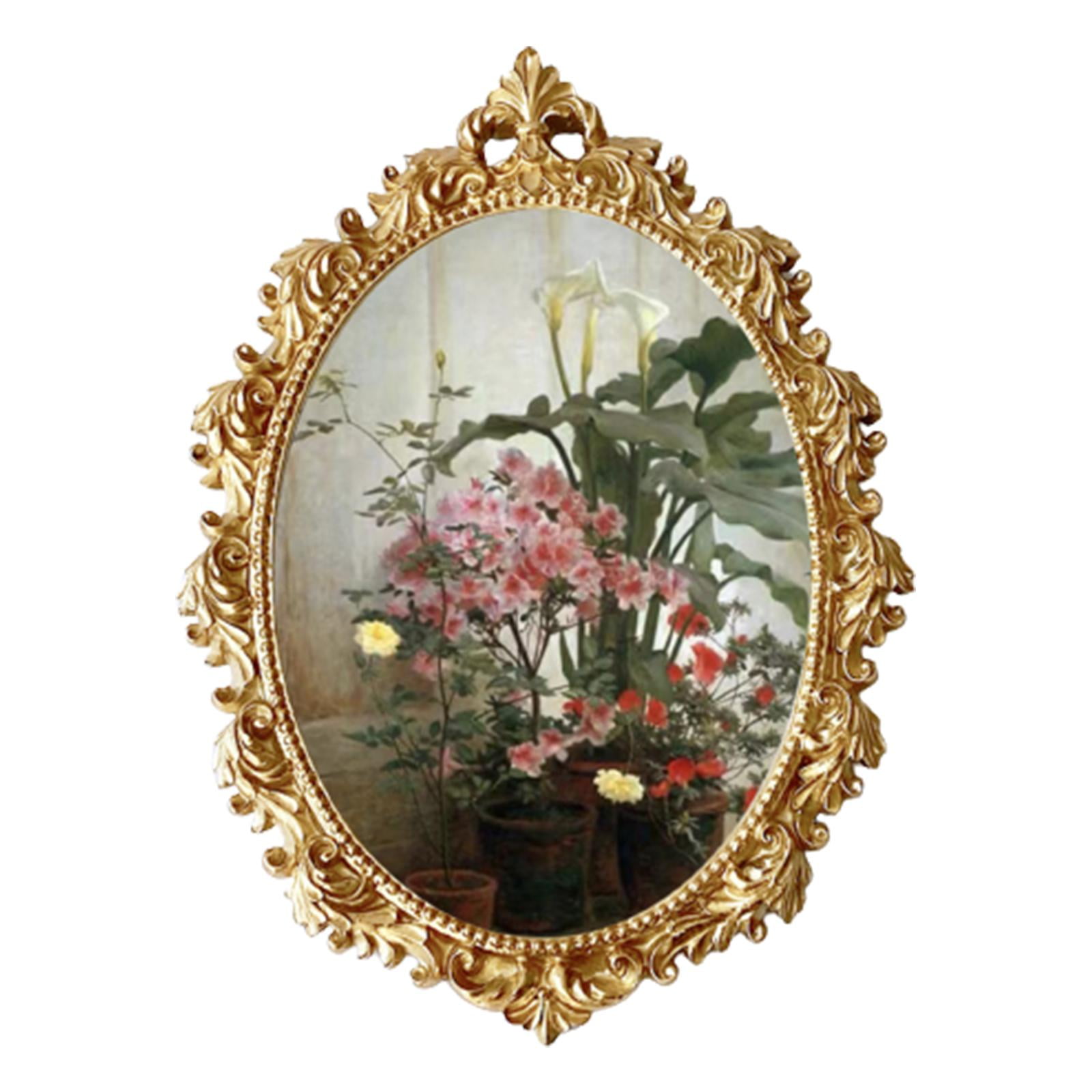 Bothyi - Marco De Fotos Adornado Estilo Vintage Resina Floral En Relieve Marco De Fotos Barroco