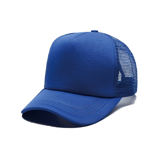 Candy-Colored Baseball Cap: Unisex Trendy Mesh Breathable Trucker Hat for Men & Women