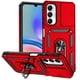 thumbnail image 1 of Funda Resistente Anillo Soporte Samsung Galaxy A05S Privacidad Cámara Montaje Magnético Rojo, 1 of 6