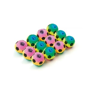 Genérico - Pack 12X Mini Pelota Anti Stress - Futbol