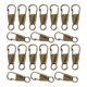 thumbnail image 4 of 20 Piezas Tirador De Cremallera Desmontable Para Abrigo Botas 4 Colores Clip Color Cobre, 4 of 5
