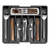 Genérica - Organizadores De Cubiertos Utensilios Cajon 8 Compartimento