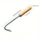 thumbnail image 1 of Gardeners' Essential Tool Set: 1pc Hand Weeding Tool with Wooden Handle for Digging and Transplanting, 1 of 3