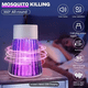 thumbnail image 1 of 1pc Rechargeable Electric Mosquito Killer Lamp with 360° UV LED Trap, 1 of 2