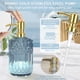thumbnail image 5 of Juego de accesorios de baño Towoaafu Blue Glass, 5 piezas, 5 of 7