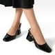 thumbnail image 3 of Zapato Taco Talón abierto Simil Charol  Mujer Weide YOU538, 3 of 8