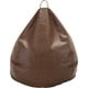 thumbnail image 1 of Pouf Pera Café Eco Cuero 100x120x120 cm, 1 of 3