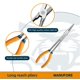 thumbnail image 3 of Alicates MANUFORE de 28 cm de alcance largo – Set de 5 piezas, 3 of 8