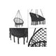 thumbnail image 1 of Hamaca Silla Colgante Redonda Sillon Exterior Interior, 1 of 5