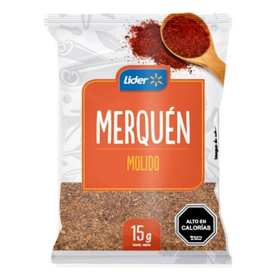 Merkén Molido Aderezos 15 G Lider