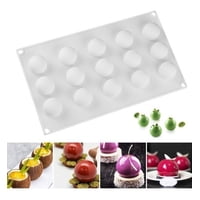 Genérico - Molde Silicona Media Esfera Molde Silicona 15 Mini Esfera