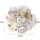 thumbnail image 2 of CADDY aiyawen giratorio 360° con 6 compartimentos beige, 2 of 5