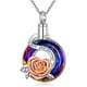 thumbnail image 1 of Collar relicario cenizas o recuerdos rosa love you forever, 1 of 3