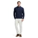 thumbnail image 3 of Jersey Izod con estampado de botones para hombre, blazer azul marino, talla S, 3 of 4