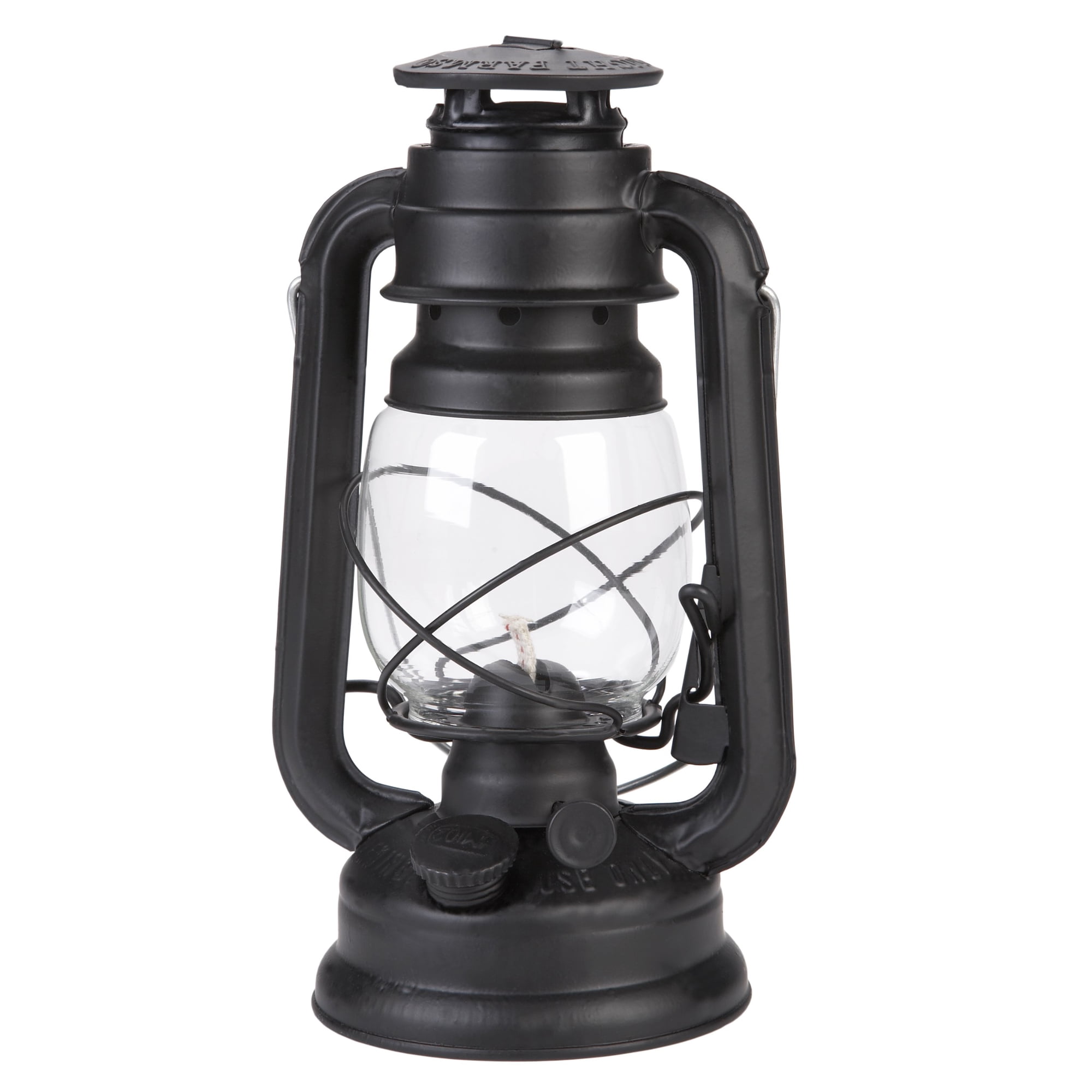 Lamplight Farms - Lámpara De Aceite Grande De Parafina Para Interiores Hurricane Black