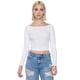 thumbnail image 1 of Polera Mujer Sin Hombros Manga Larga Blanco Corona, 1 of 5