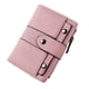 thumbnail image 1 of Cartera pequeña de piel suave para mujer con bloqueo RFID y tarjetero., 1 of 5