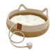 thumbnail image 1 of Cama Para Gatos Almohadilla Inferior Antideslizante Para Cachorros Y Gatitos Verano Interior L Blanco, 1 of 5