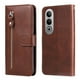 thumbnail image 1 of Funda con Cremallera para OnePlus Nord CE 4 5G, Carcasa Cartera de Cuero PU con Soporte y Tarjetero, 1 of 6