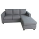 thumbnail image 2 of Sofa Seccional Intercambiable Fortaleza tela gris, 2 of 4