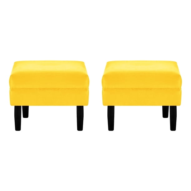 Set Pouf Sky 1c Felpa 00 Amarillo