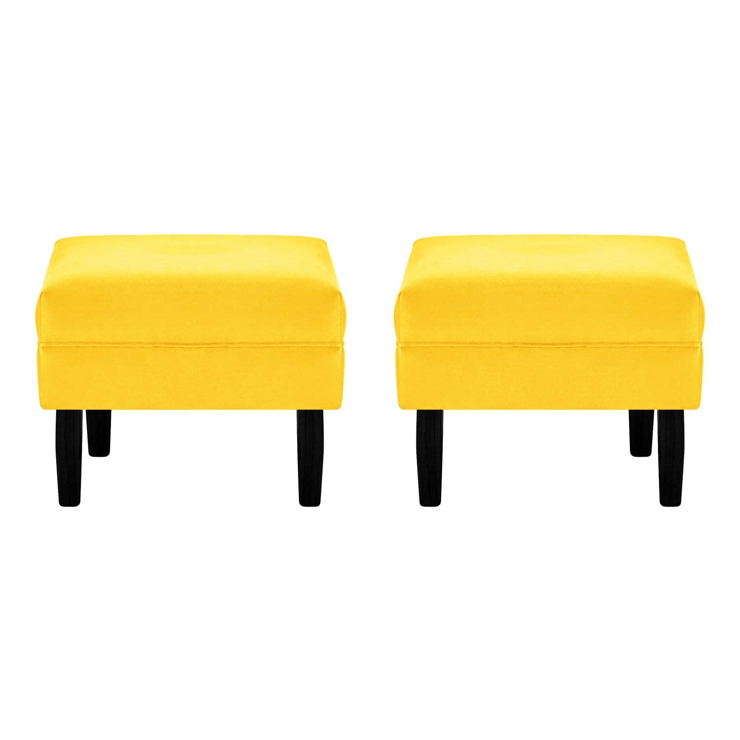 Bodevir - Set Pouf Sky 1C Felpa 00 Amarillo