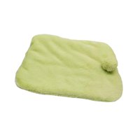Magideal - Cama De Felpa Para Animales Pequeños, Cama Para Perros De Felpa, Jaula De Conejillo De Indias De Felpa, Estera Para Animales Pequeños, Chinchilla, Hám Verde Claro